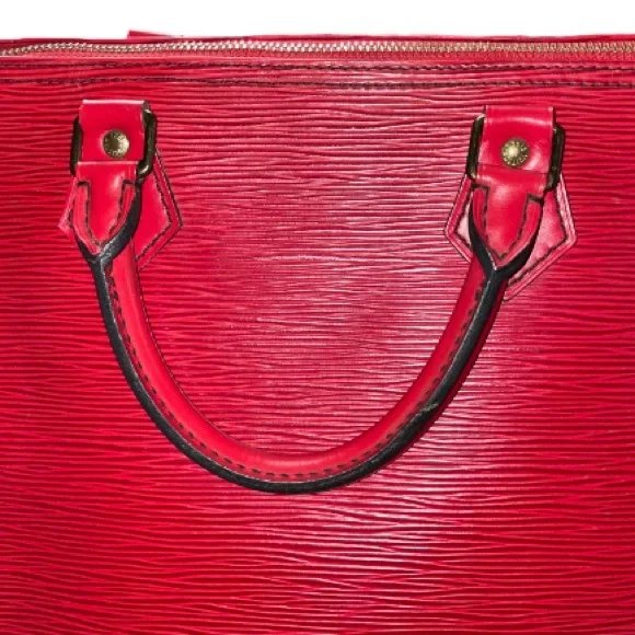 Louis Vuitton Castilian Red Speedy 35 - Picture 10 of 16